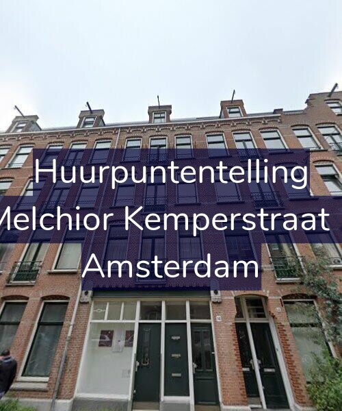 Foto gevel Huurpuntentelling voor Joan Melchior Kemperstraat 140-1, Amsterdam