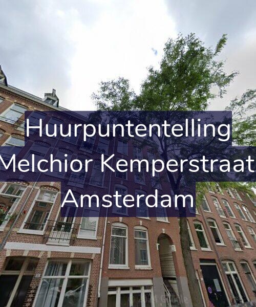 Foto gevel Huurpuntentelling voor Joan Melchior Kemperstraat 82-3, Amsterdam