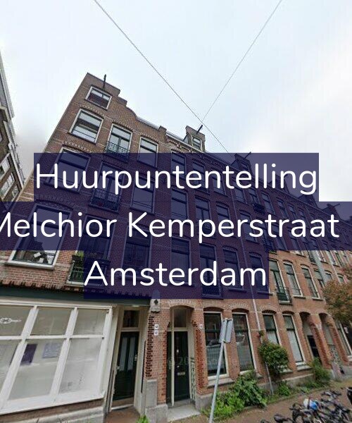Foto gevel Huurpuntentelling voor Joan Melchior Kemperstraat 146-3, Amsterdam