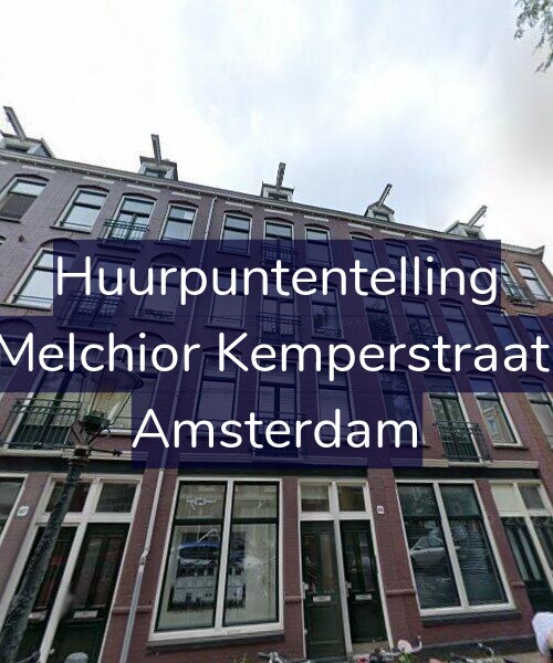 Foto gevel Huurpuntentelling voor Joan Melchior Kemperstraat 89-2, Amsterdam