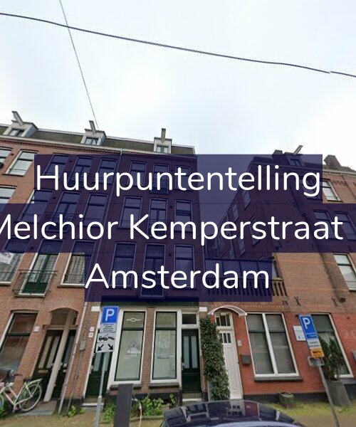 Foto gevel Huurpuntentelling voor Joan Melchior Kemperstraat 121-3, Amsterdam