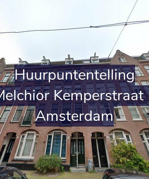 Foto gevel Huurpuntentelling voor Joan Melchior Kemperstraat 103-3, Amsterdam