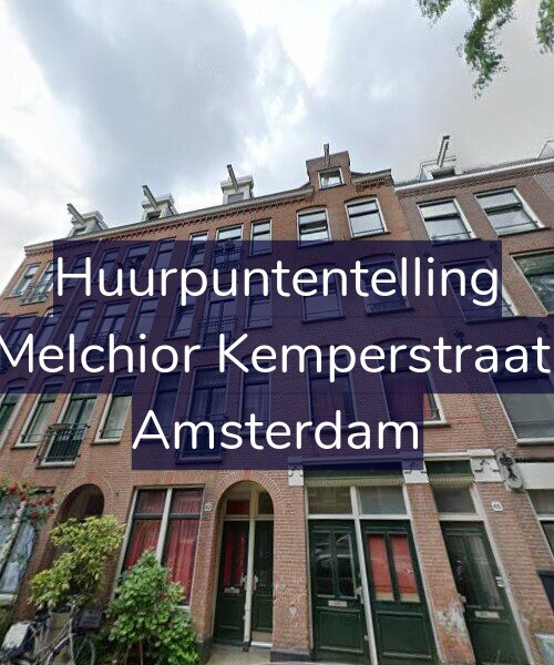 Foto gevel Huurpuntentelling voor Joan Melchior Kemperstraat 63-1, Amsterdam