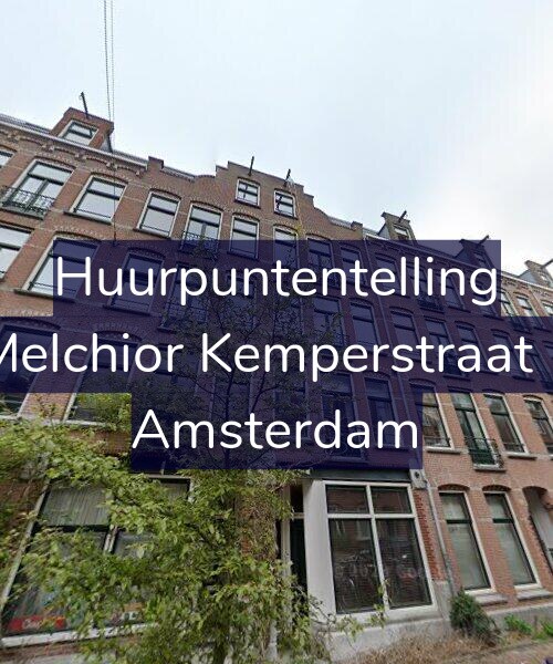 Foto gevel Huurpuntentelling voor Joan Melchior Kemperstraat 134-3, Amsterdam