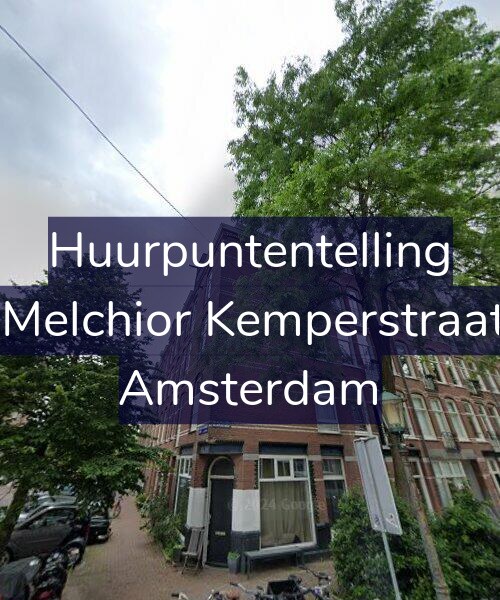 Foto gevel Huurpuntentelling voor Joan Melchior Kemperstraat 118, Amsterdam