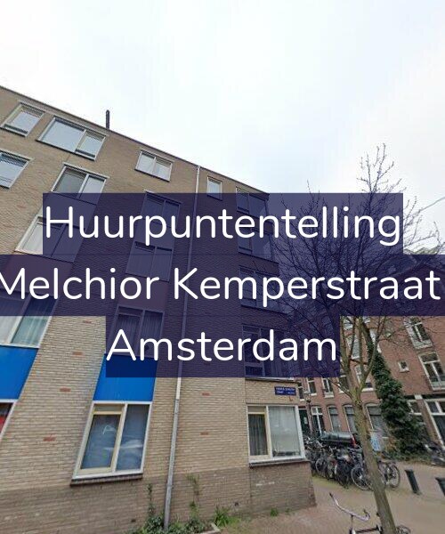Foto gevel Huurpuntentelling voor Joan Melchior Kemperstraat 57-B, Amsterdam