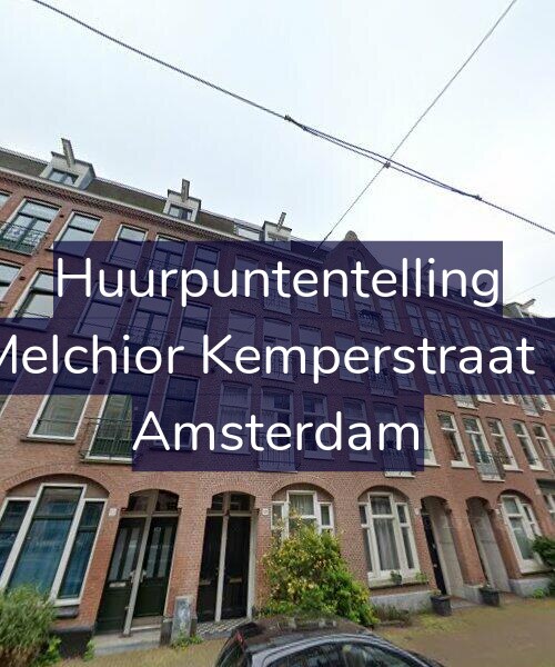 Foto gevel Huurpuntentelling voor Joan Melchior Kemperstraat 105-1, Amsterdam