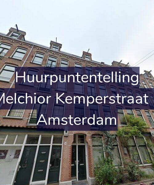 Foto gevel Huurpuntentelling voor Joan Melchior Kemperstraat 138-3, Amsterdam
