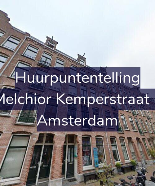 Foto gevel Huurpuntentelling voor Joan Melchior Kemperstraat 130-3, Amsterdam