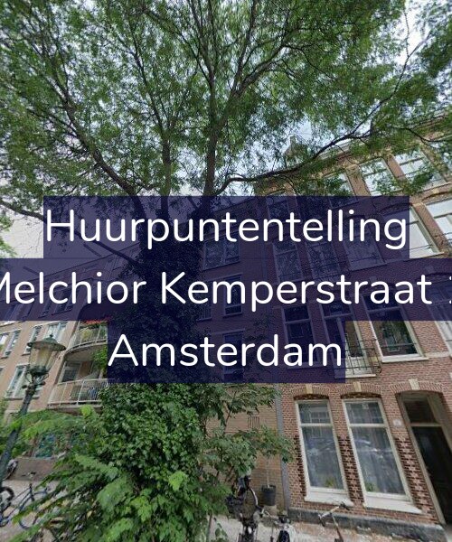 Foto gevel Huurpuntentelling voor Joan Melchior Kemperstraat 100-D, Amsterdam