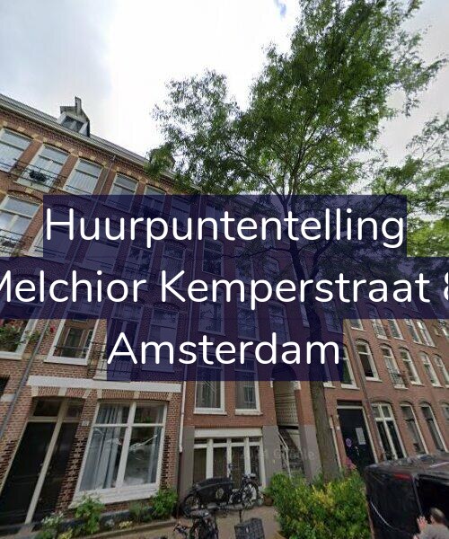 Foto gevel Huurpuntentelling voor Joan Melchior Kemperstraat 82-1A, Amsterdam