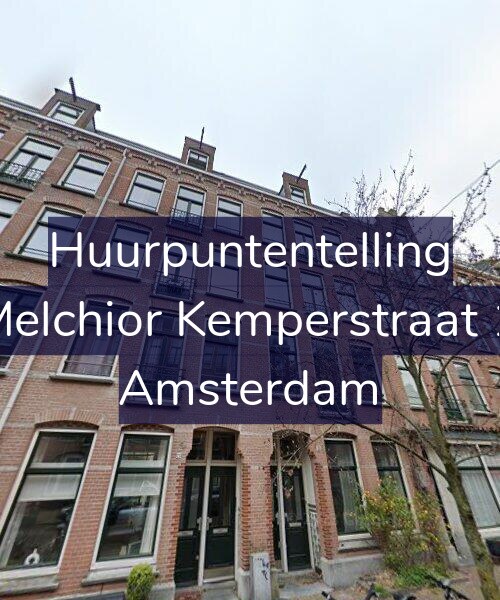 Foto gevel Huurpuntentelling voor Joan Melchior Kemperstraat 126-H, Amsterdam