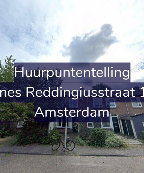 Foto gevel Huurpuntentelling voor Joannes Reddingiusstraat 16-H, Amsterdam