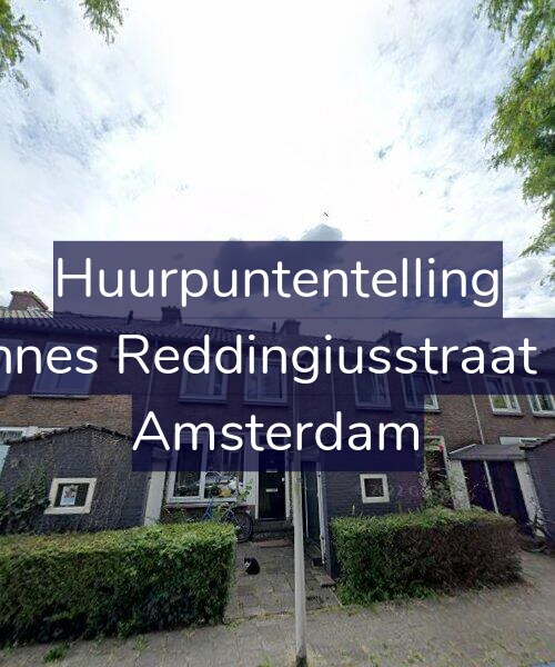 Foto gevel Huurpuntentelling voor Joannes Reddingiusstraat 5-H, Amsterdam