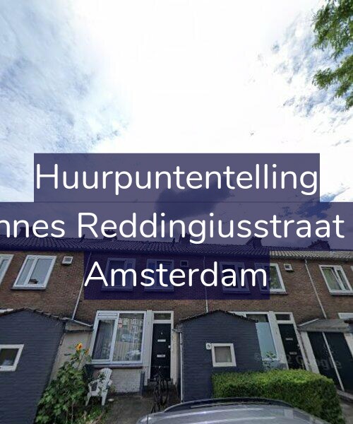 Foto gevel Huurpuntentelling voor Joannes Reddingiusstraat 7-1, Amsterdam