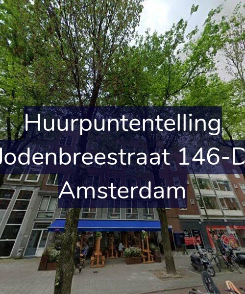Foto gevel Huurpuntentelling voor Jodenbreestraat 146-D, Amsterdam