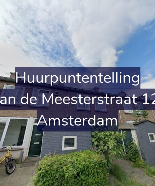 Foto gevel Huurpuntentelling voor Johan de Meesterstraat 12-H, Amsterdam