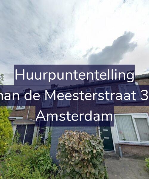 Foto gevel Huurpuntentelling voor Johan de Meesterstraat 3-H, Amsterdam