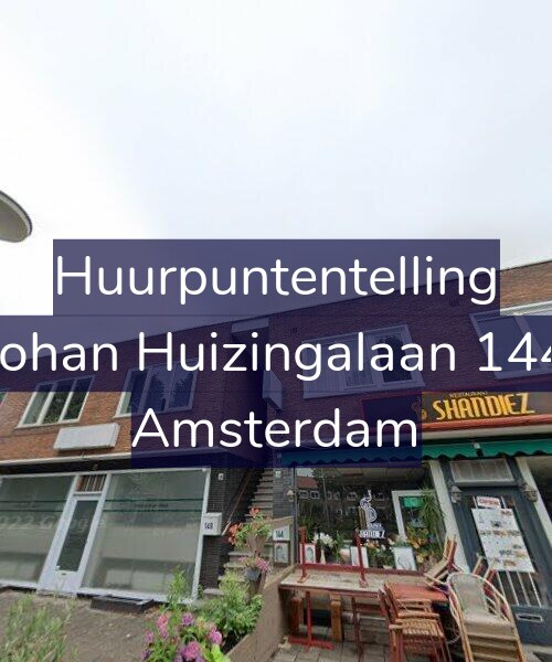 Foto gevel Huurpuntentelling voor Johan Huizingalaan 144, Amsterdam