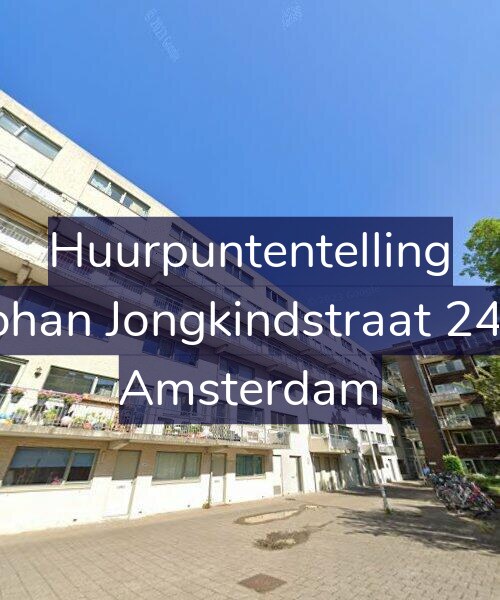 Foto gevel Huurpuntentelling voor Johan Jongkindstraat 244, Amsterdam