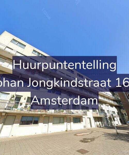 Foto gevel Huurpuntentelling voor Johan Jongkindstraat 162, Amsterdam