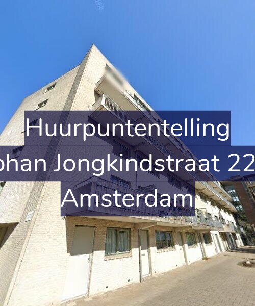 Foto gevel Huurpuntentelling voor Johan Jongkindstraat 220, Amsterdam