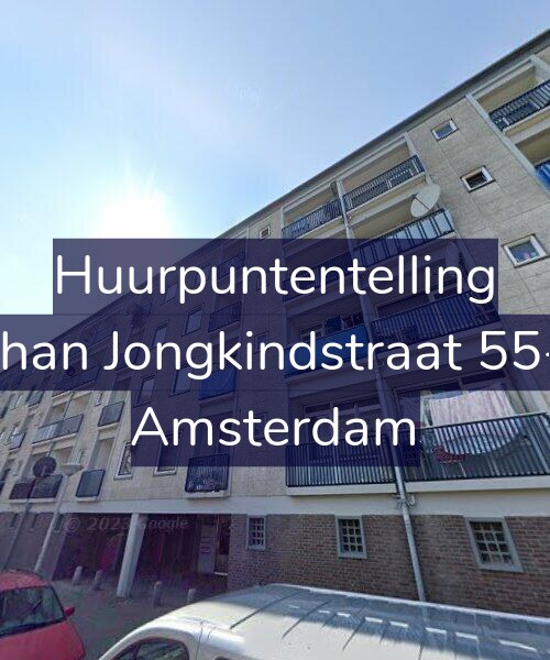 Foto gevel Huurpuntentelling voor Johan Jongkindstraat 55-1, Amsterdam