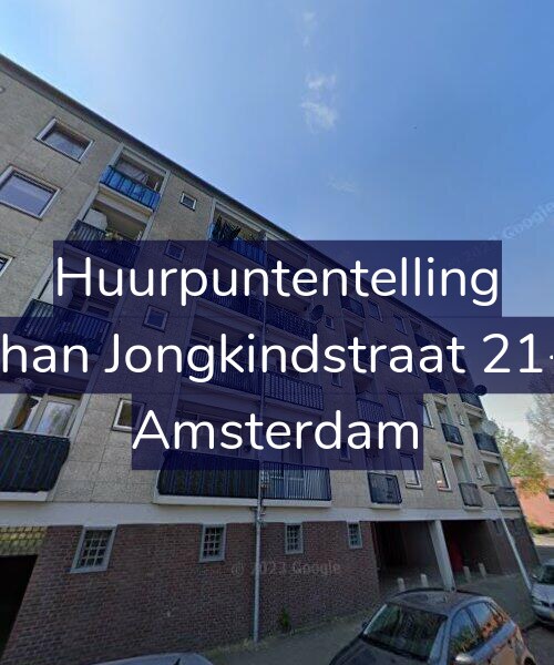 Foto gevel Huurpuntentelling voor Johan Jongkindstraat 21-4, Amsterdam