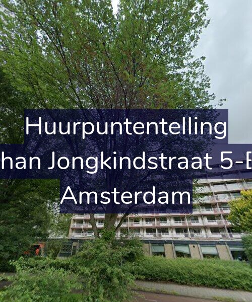 Foto gevel Huurpuntentelling voor Johan Jongkindstraat 5-E1, Amsterdam