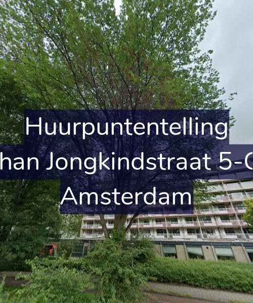 Foto gevel Huurpuntentelling voor Johan Jongkindstraat 5-G4, Amsterdam