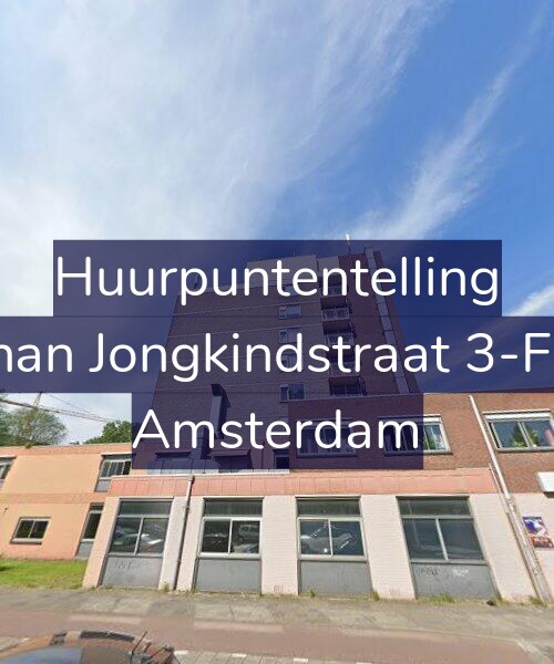 Foto gevel Huurpuntentelling voor Johan Jongkindstraat 3-F12, Amsterdam