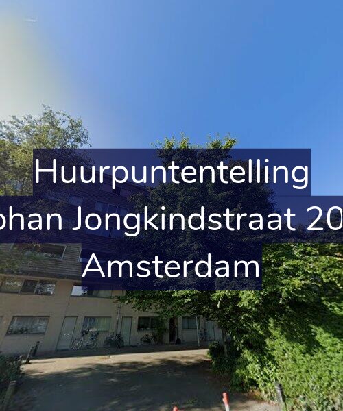 Foto gevel Huurpuntentelling voor Johan Jongkindstraat 206, Amsterdam