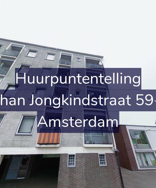 Foto gevel Huurpuntentelling voor Johan Jongkindstraat 59-4, Amsterdam