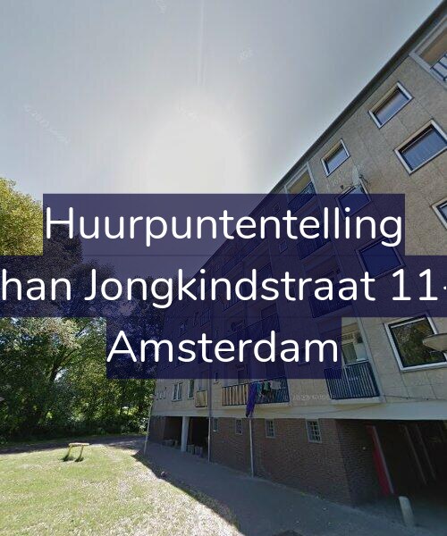 Foto gevel Huurpuntentelling voor Johan Jongkindstraat 11-4, Amsterdam