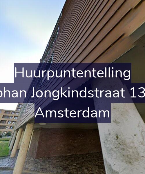 Foto gevel Huurpuntentelling voor Johan Jongkindstraat 134, Amsterdam