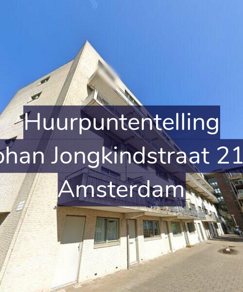 Foto gevel Huurpuntentelling voor Johan Jongkindstraat 218, Amsterdam
