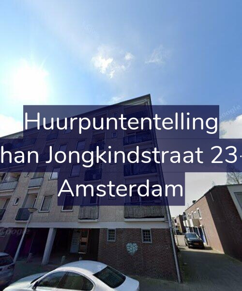 Foto gevel Huurpuntentelling voor Johan Jongkindstraat 23-4, Amsterdam