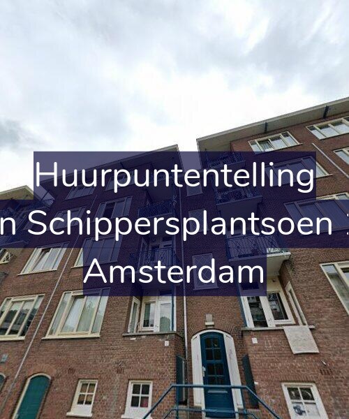 Foto gevel Huurpuntentelling voor Johan Schippersplantsoen 12-3, Amsterdam