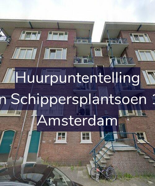 Foto gevel Huurpuntentelling voor Johan Schippersplantsoen 10-H, Amsterdam