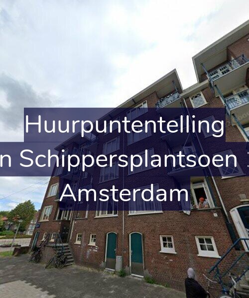 Foto gevel Huurpuntentelling voor Johan Schippersplantsoen 15-1, Amsterdam