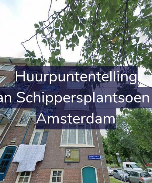 Foto gevel Huurpuntentelling voor Johan Schippersplantsoen 1-3, Amsterdam