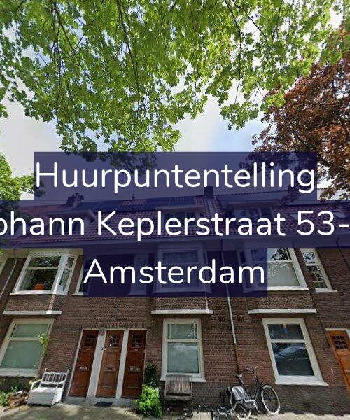 Foto gevel Huurpuntentelling voor Johann Keplerstraat 53-1, Amsterdam