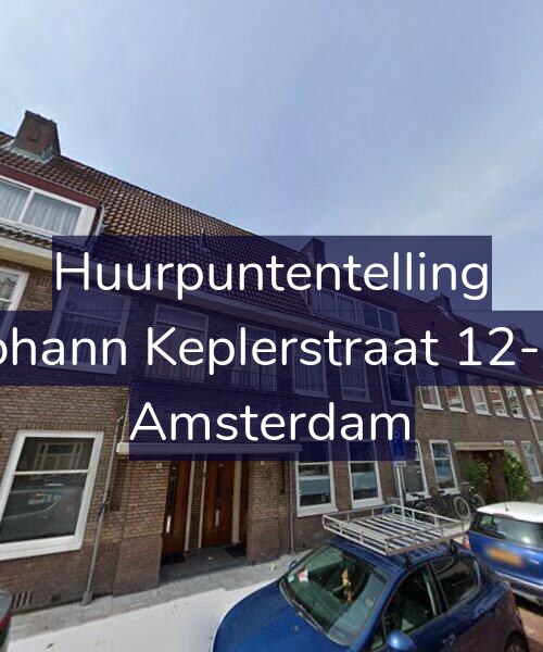 Foto gevel Huurpuntentelling voor Johann Keplerstraat 12-H, Amsterdam