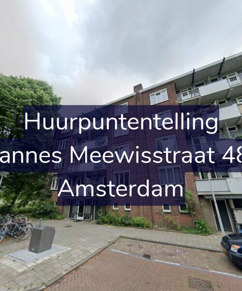 Foto gevel Huurpuntentelling voor Johannes Meewisstraat 48-H, Amsterdam