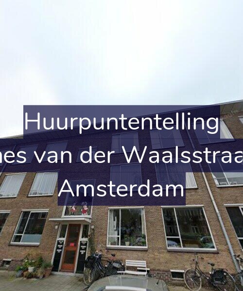Foto gevel Huurpuntentelling voor Johannes van der Waalsstraat 54-2, Amsterdam