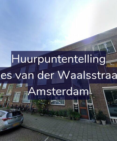 Foto gevel Huurpuntentelling voor Johannes van der Waalsstraat 44-H, Amsterdam