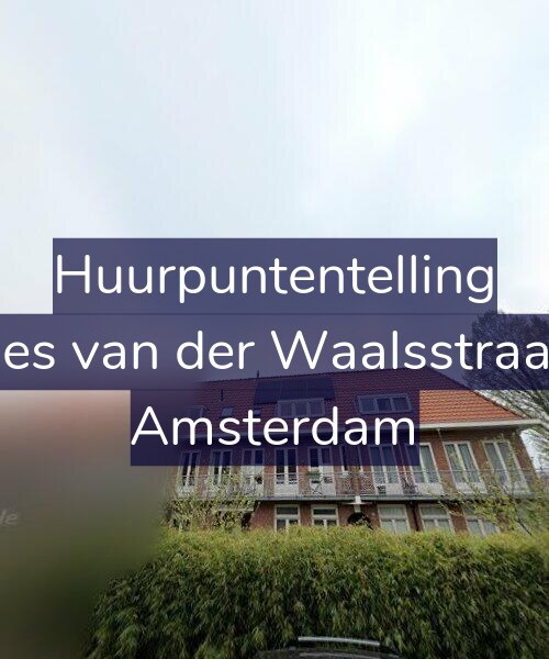 Foto gevel Huurpuntentelling voor Johannes van der Waalsstraat 49-H, Amsterdam