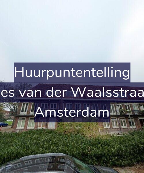 Foto gevel Huurpuntentelling voor Johannes van der Waalsstraat 55-H, Amsterdam