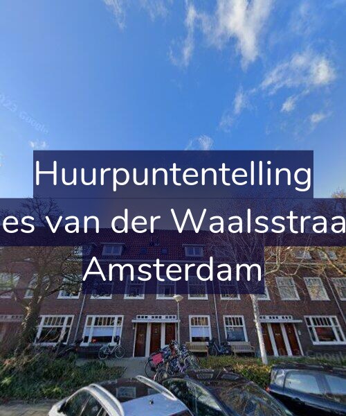 Foto gevel Huurpuntentelling voor Johannes van der Waalsstraat 21-H, Amsterdam