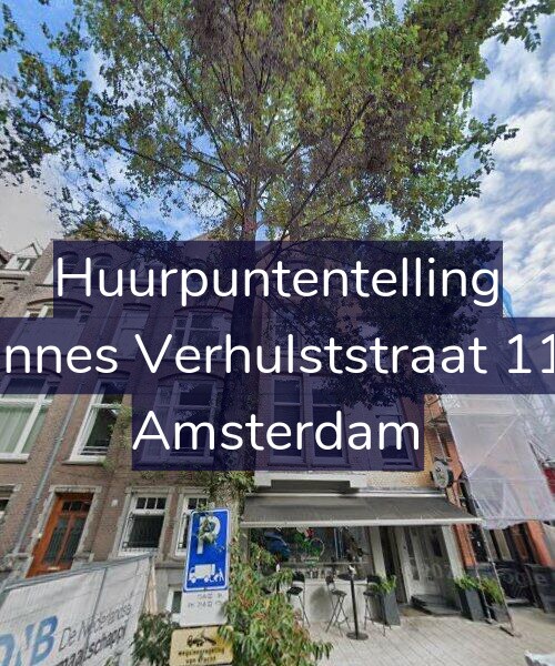 Foto gevel Huurpuntentelling voor Johannes Verhulststraat 110-B, Amsterdam
